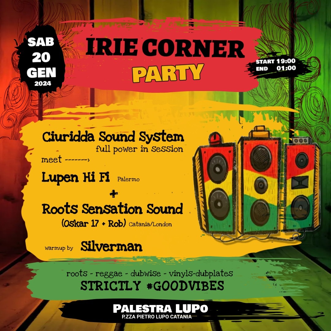 irie corner PARTY