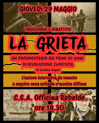La Grieta - un documentario sui primi 30 anni di rivoluzione Zapatista