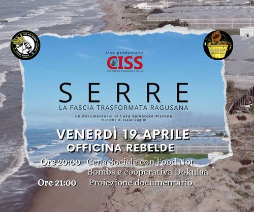 Proiezione Serre - La fascia ragusana trasformata