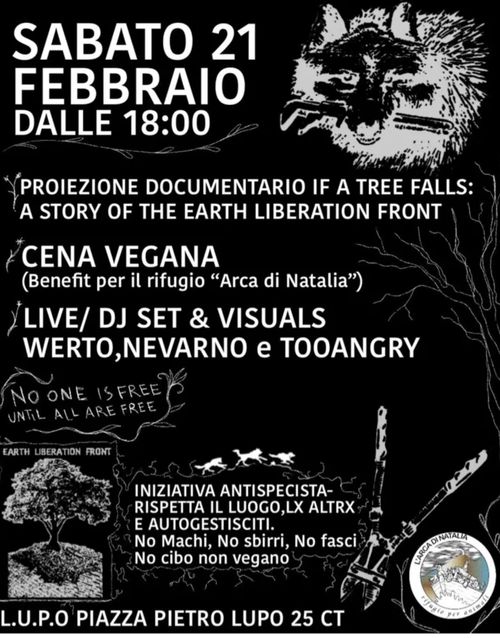 INIZIATIVA ANTISPECISTA.  l' arca di Natalia 