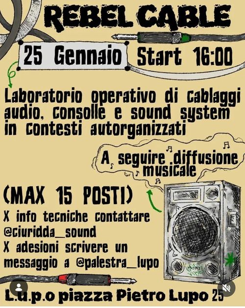 LABORATORIO DI CABLAGGIO SOUND SISTEM