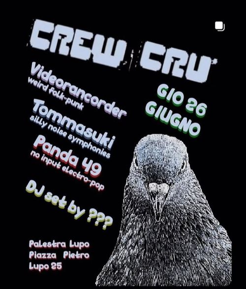 per il ciclo L.U.P.O. DI MARE :    CREW CRÚ 