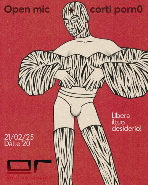 Open mic transfemminista + Corti Porno: Libera il tuo desiderio!
