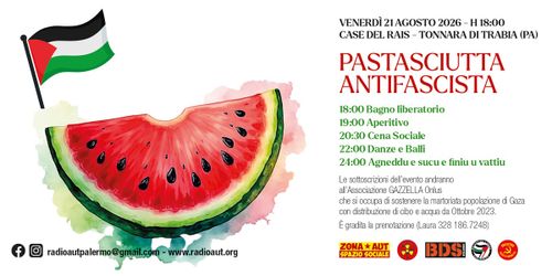 PASTASCIUTTA ANTIFASCISTA 2026