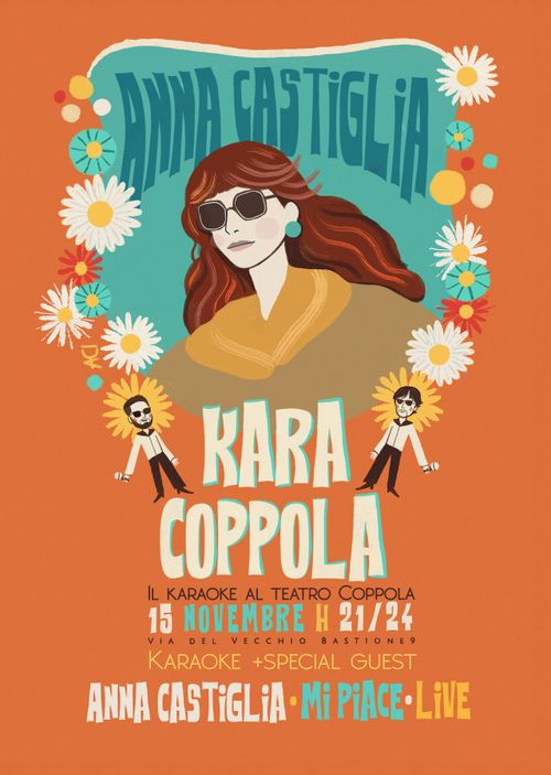 Teatro Coppola • Karacoppola - Il Karaoke al Teatro Coppola + SPECIAL GUEST: ANNA CASTIGLIA