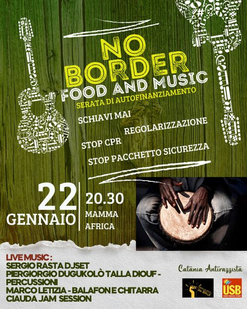 Food and Music - No Border
