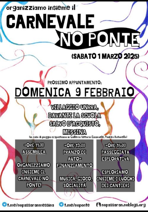 assemblea CARNEVALE NO PONTE