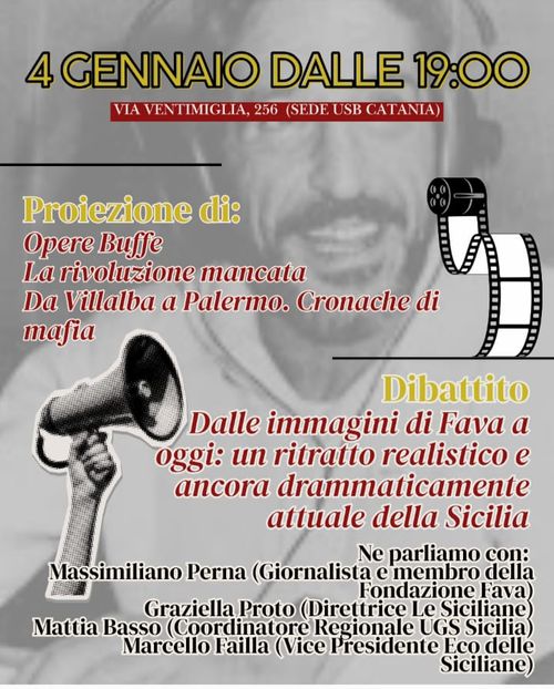 Dalle immagini di Pippo Fava alle analogie di oggi - un ritratto ancora attuale della Sicilia