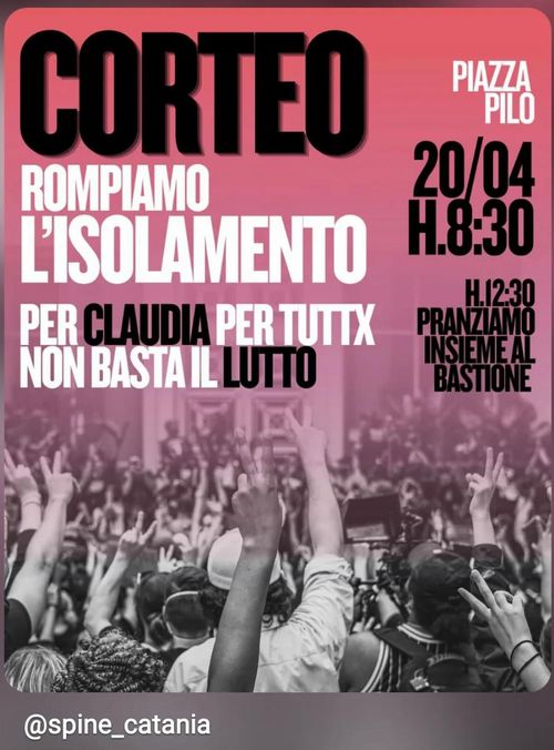 CORTEO - ROMPIAMO L'ISOLAMENTO