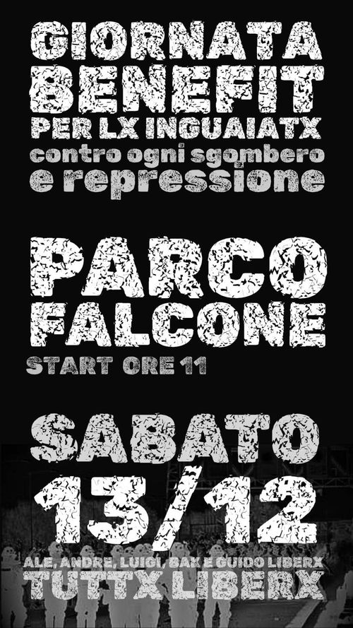 TAZ anti repressione e anti sgombero 