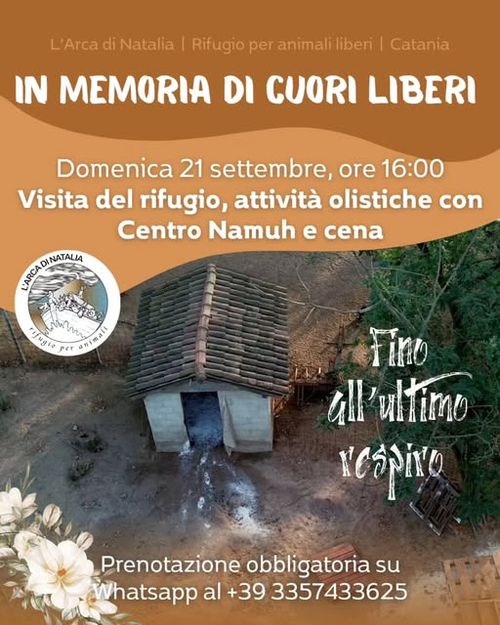 In memoria di Cuori Liberi con Centro Namuh.