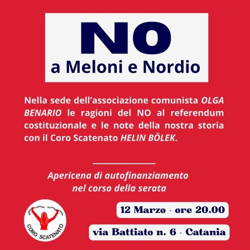NO a Meloni e Nordio