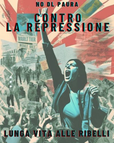 No al DL paura, contro la repressione