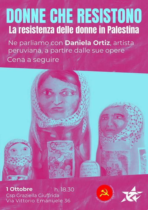 DONNE CHE RESISTONO: La resistenza delle donne in Palestina