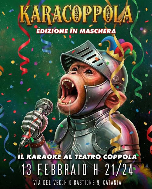 KARACOPPOLA IN MASCHERA