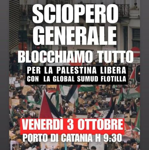 SCIOPERO GENERALE - BLOCCHIAMO TUTTO