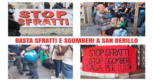 BASTA SFRATTI E SGOMBERI A SAN BERILLO