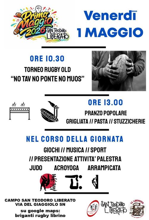 Torneo Rugby e pranzo popolare 